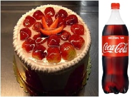 Çilekli Pasta Taze Çilek