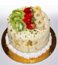 En Taze Meyvelerle Hazırlanmış 2-3 Kişilik Pasta