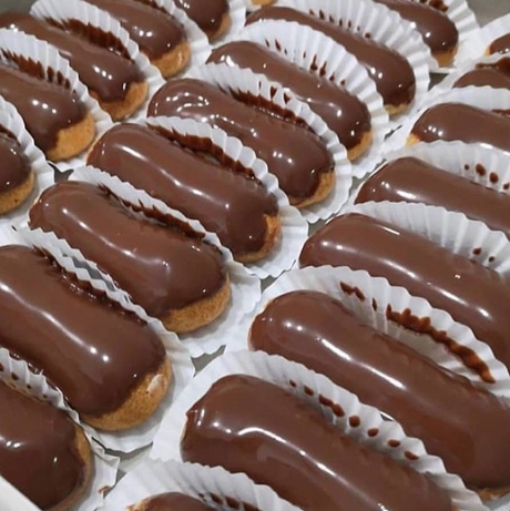 Geleneksel Tariflerle 1 Kg Çikolatalı Ekler