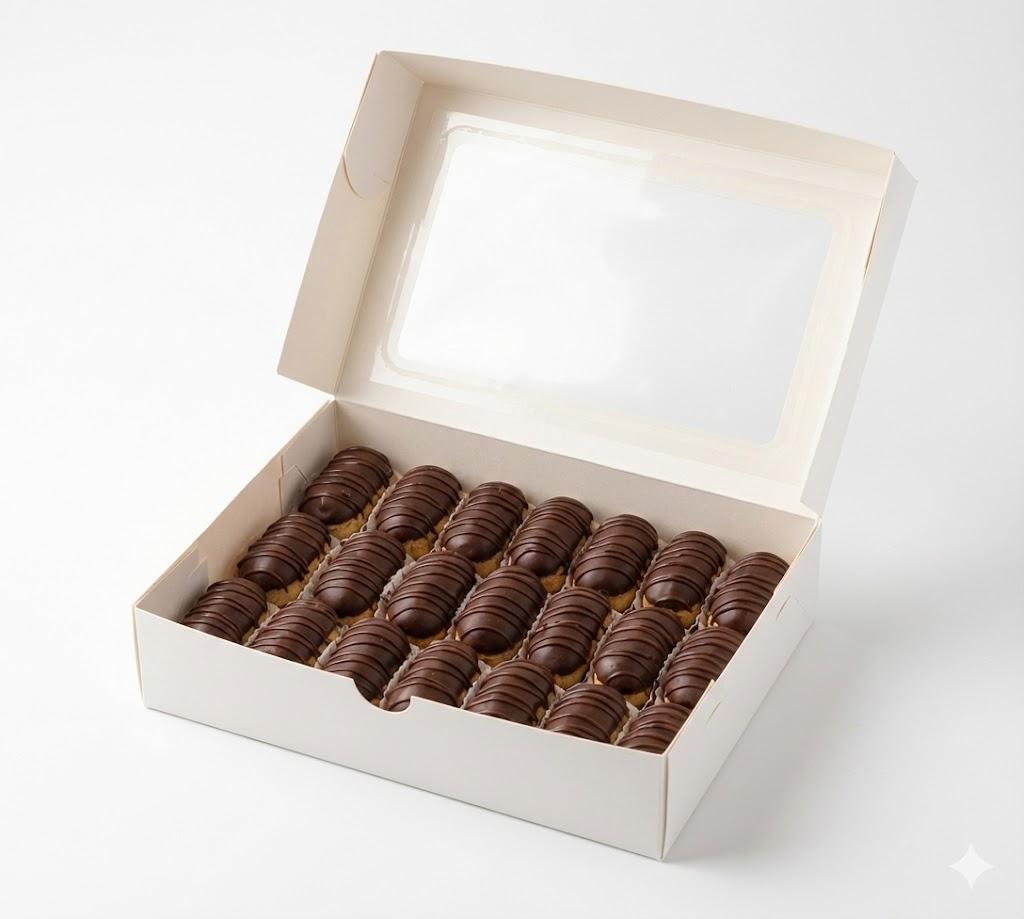 Profesyonel Sunum 1 kg Çikolatalı Ekler Pasta