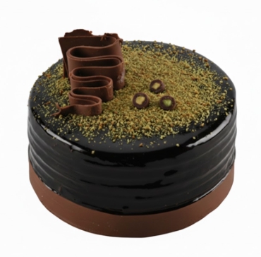 Taze ve Lezzetli 2-3 Kişilik Çikolatalı Yaş Pasta