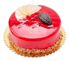 Yoğun Frambuaz Aromalı 6–9 Kişilik Sade Klasik Frambuazlı Yaş Pasta